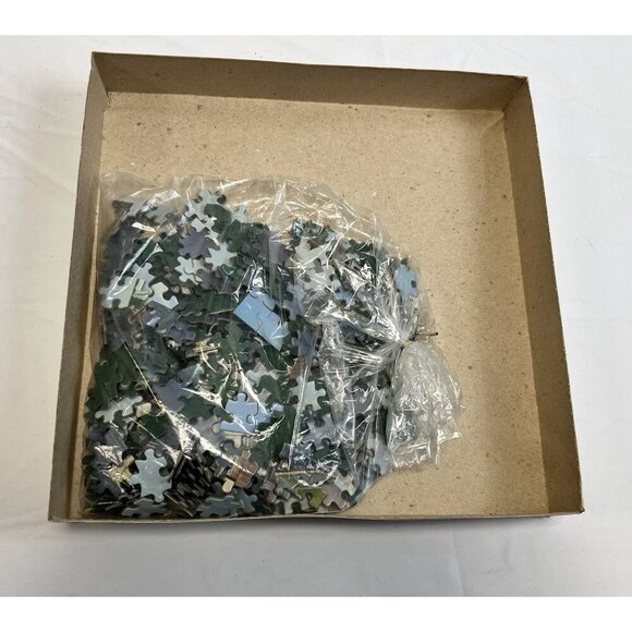 1977 Vintage Springbok Jigsaw Puzzle Black Cat Midnight 500+ COMPLETE 🤍 - Picture 9 of 9